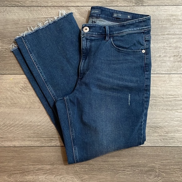 J. Jill Denim, Kick‎ Flare Ankle, size 10 - Picture 4 of 5